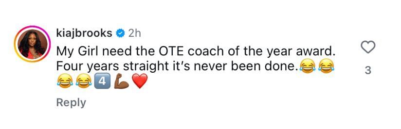 Flau’jae Johnson’s mom Kia Brooks hypes up LSU star’s comical commands as coach - Image source: Instagram/overtimeselect